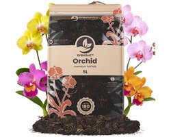 SYBASoil - Orchidee mix 5L - Turfvrije Potgrond Mix - 6 Maanden Voeding