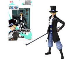 Bandai - Anime Heroes - One Piece - Anime heroes Figuur 17 cm - Sabo Action Figure - Officieel gelicenseerde Manga One Piece - Sabo Action Figure and Collection - Speelgoed Kinderen 4+ jaar oud - 37009