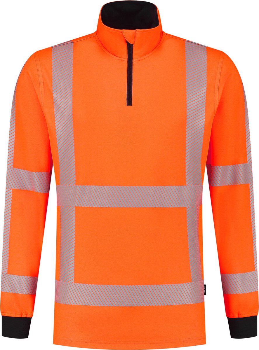 Tricorp Zip Sweater RWS Revisible 303701 - Fluororange - 5XL