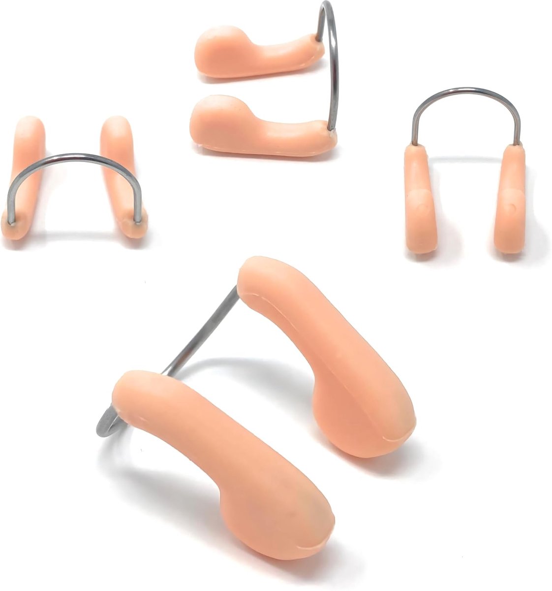 neusklem voor zwemmen, neusstop voor zwembad, hoeveelheidskorting, watersport, neusstrip voor kinderen en volwassenen, uniseks, gesynchroniseerd zwemmen, hoeveelheid: 1 – 10 – 25 – 50 – 1000 stuks