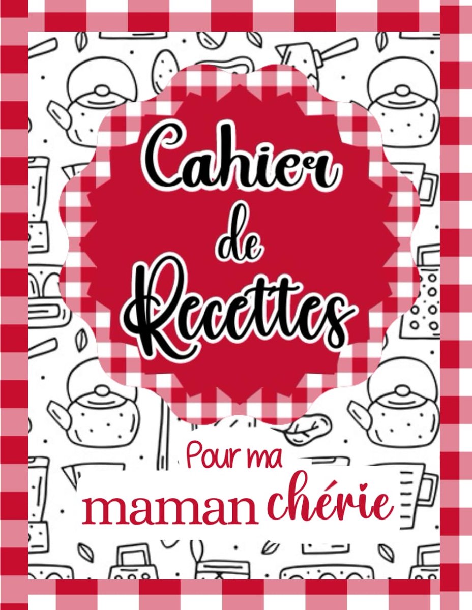Cahier de recettes - notitieboek voor recepten - personaliseerbaar - perfect voor cocktails en gerechten - ShopVlot