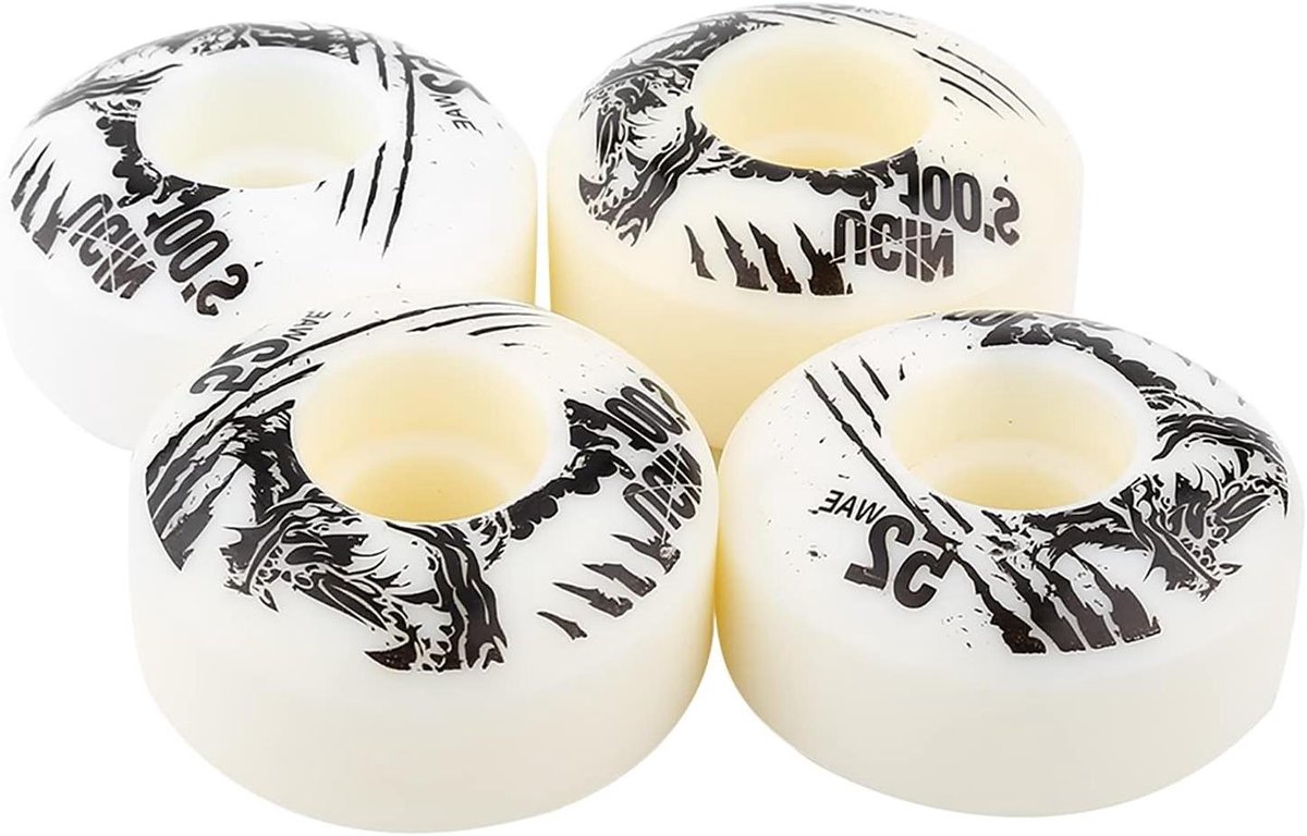 Skateboard Wielen Cruiser Longboard Wielen Outdoor Skaten Hoge Veerkracht PU 52mm x 30mm
