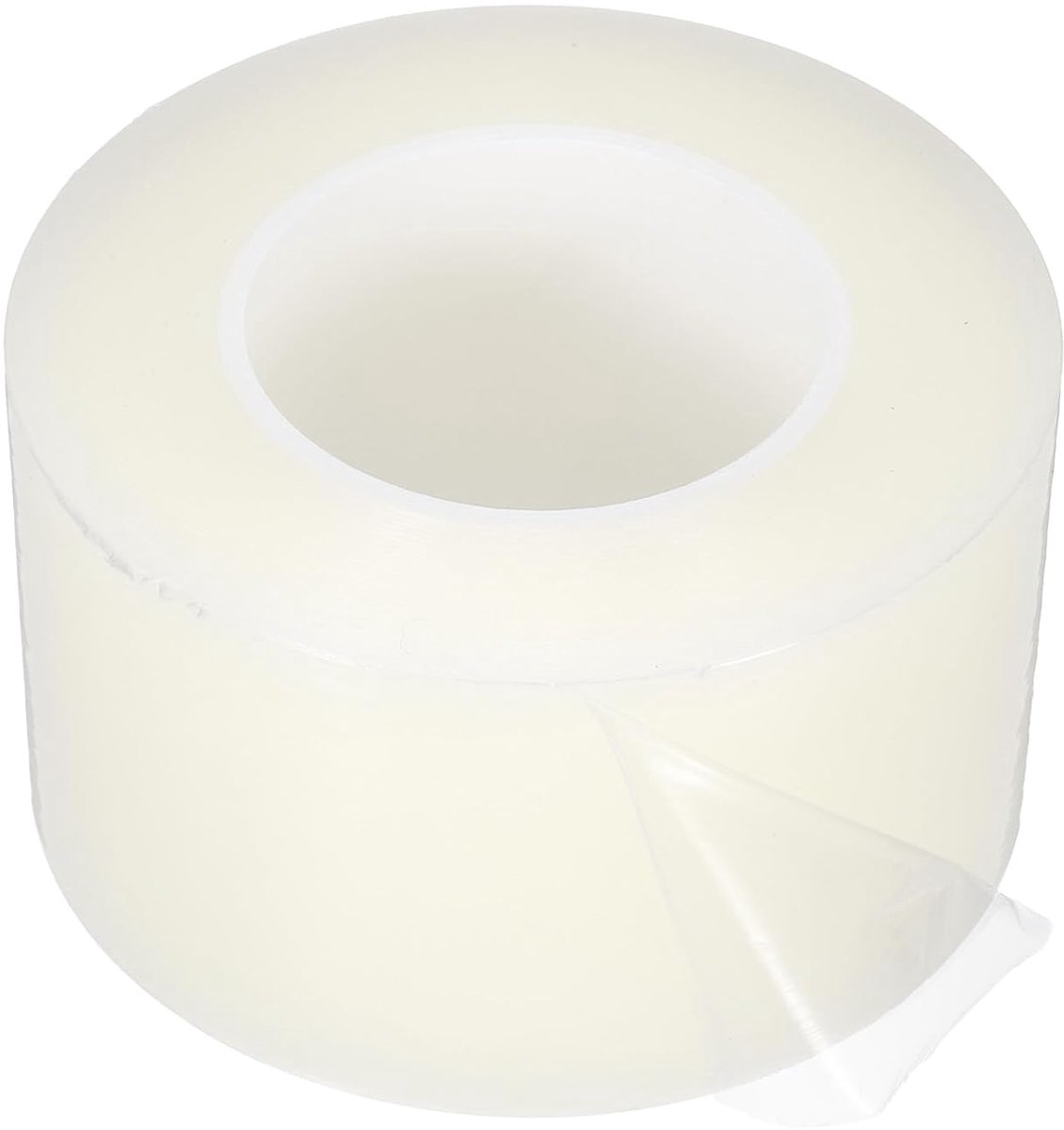 Afneembaar beschermfolietape, 3 inch x 656 ft PE oppervlaktebescherming krasfolie tape rol voor meubels elektrische apparaten kunststof hardware lage kleefkracht helder