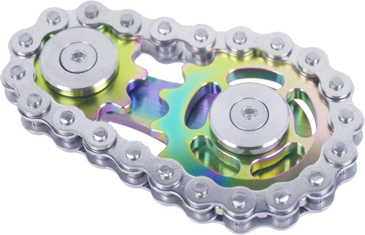 Spinner, Linkage Bike Chain Spinner Design 2 Gänge Figity Spin