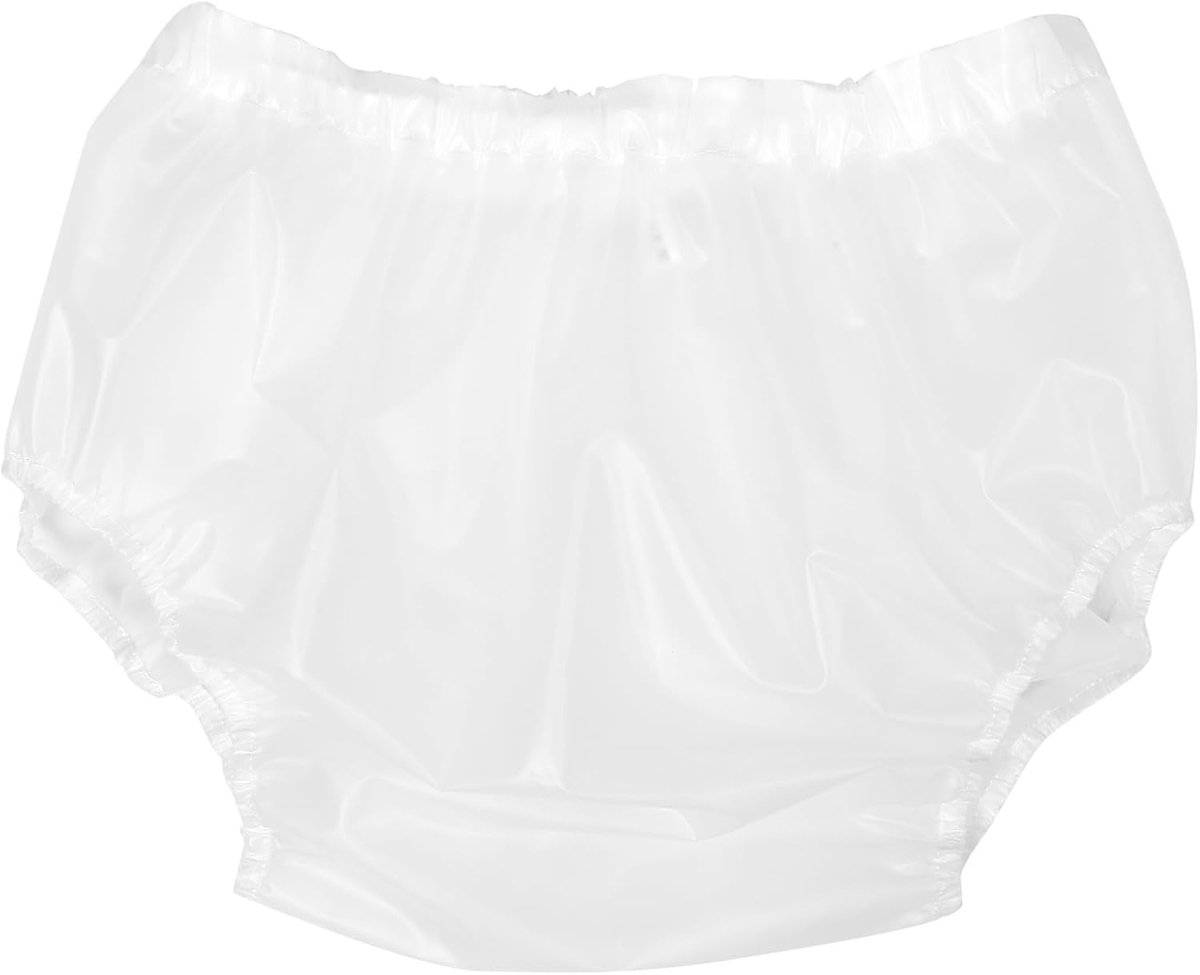 Waterdichte herbruikbare luieroverbroek van TPU voor volwassenen, uniseks, lekvrije beschermende broek voor incontinentie, met comfortabele pasvorm, 30 x 20 x 20 cm