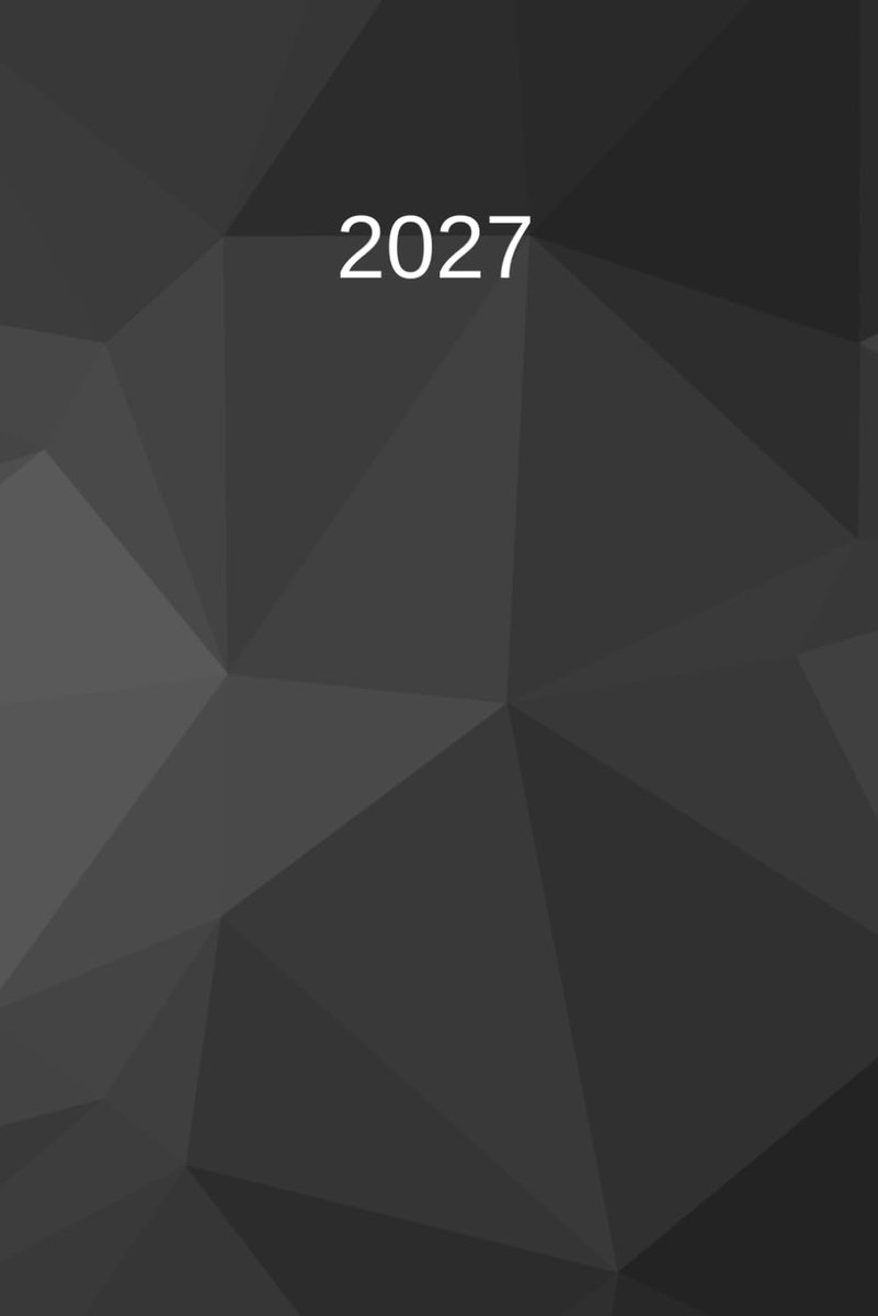 SnelShoppen - Agenda 2027 Professioneel A5 - Maand- en Weekplanner - Zwart - Voor Efficiënte Planning en Organisatie