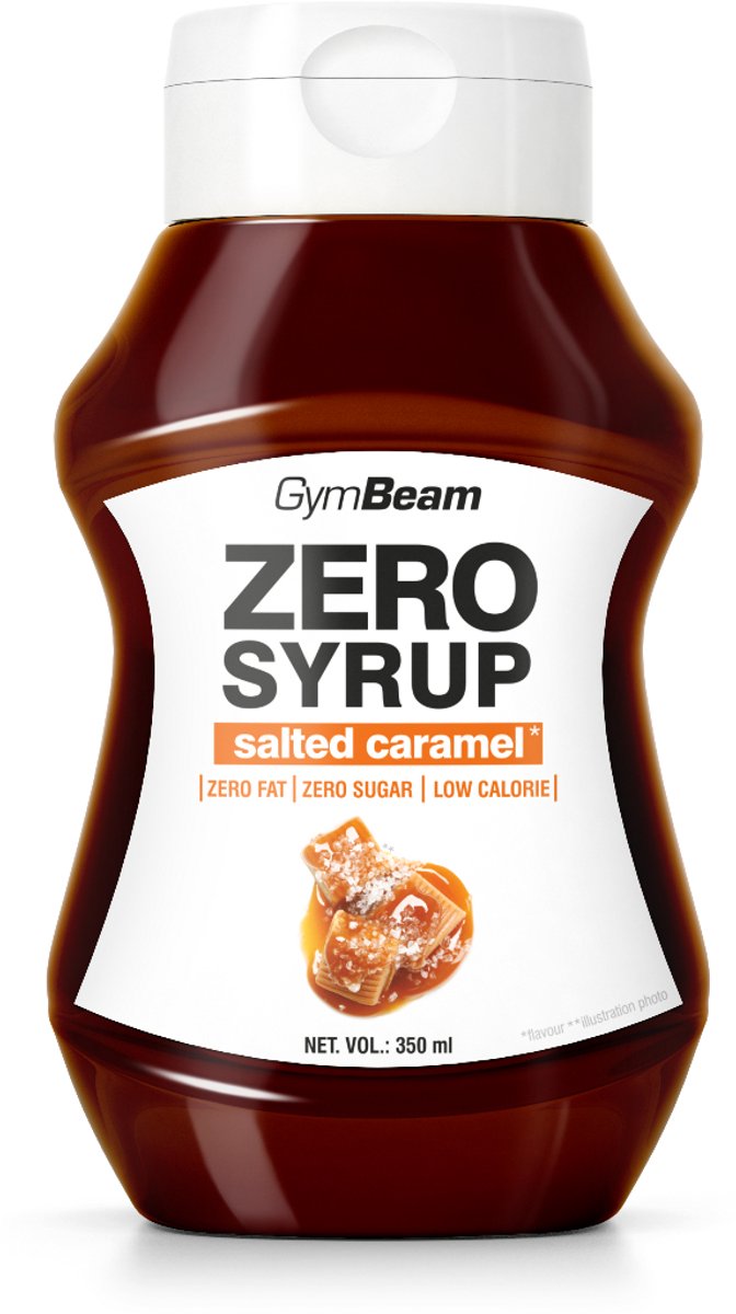 GymBeam ZERO SYRUP gezouten karamel 350 ml