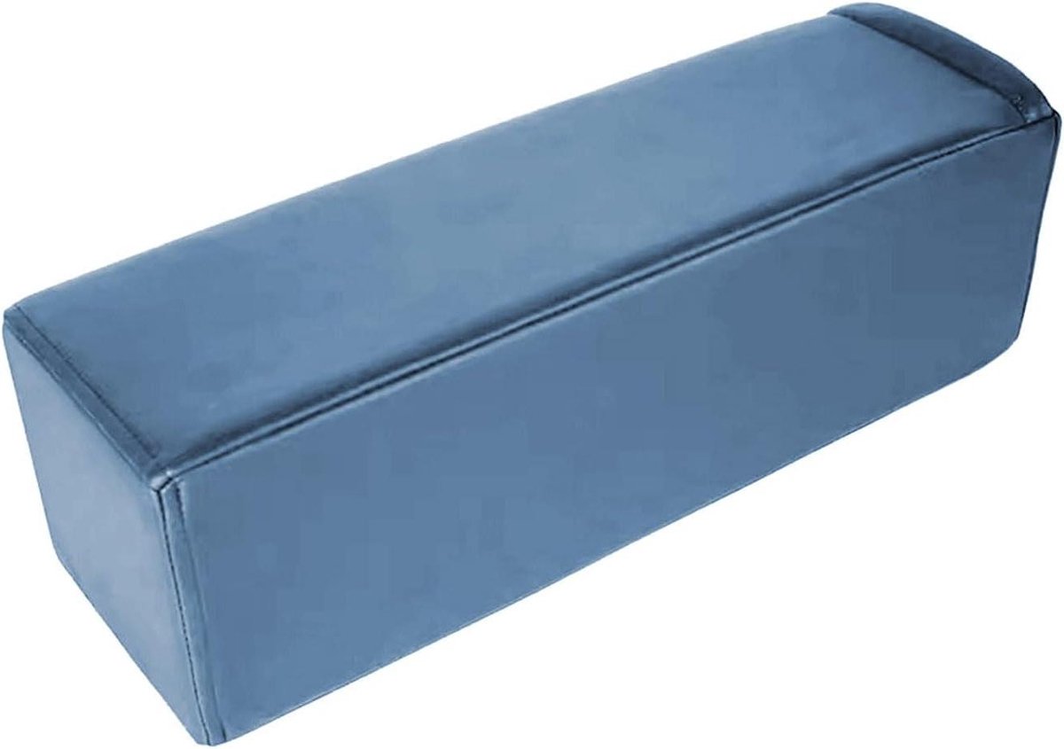Bank Kussen - Rolsteun Kussen - Comfort Vergroten - Waterdicht Technisch Weefsel - 200 cm Lengte - Marineblauw