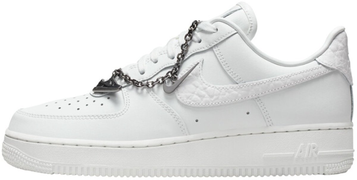 Nike Air Force 1 ’07 Low Summit Mini Charm Zilver