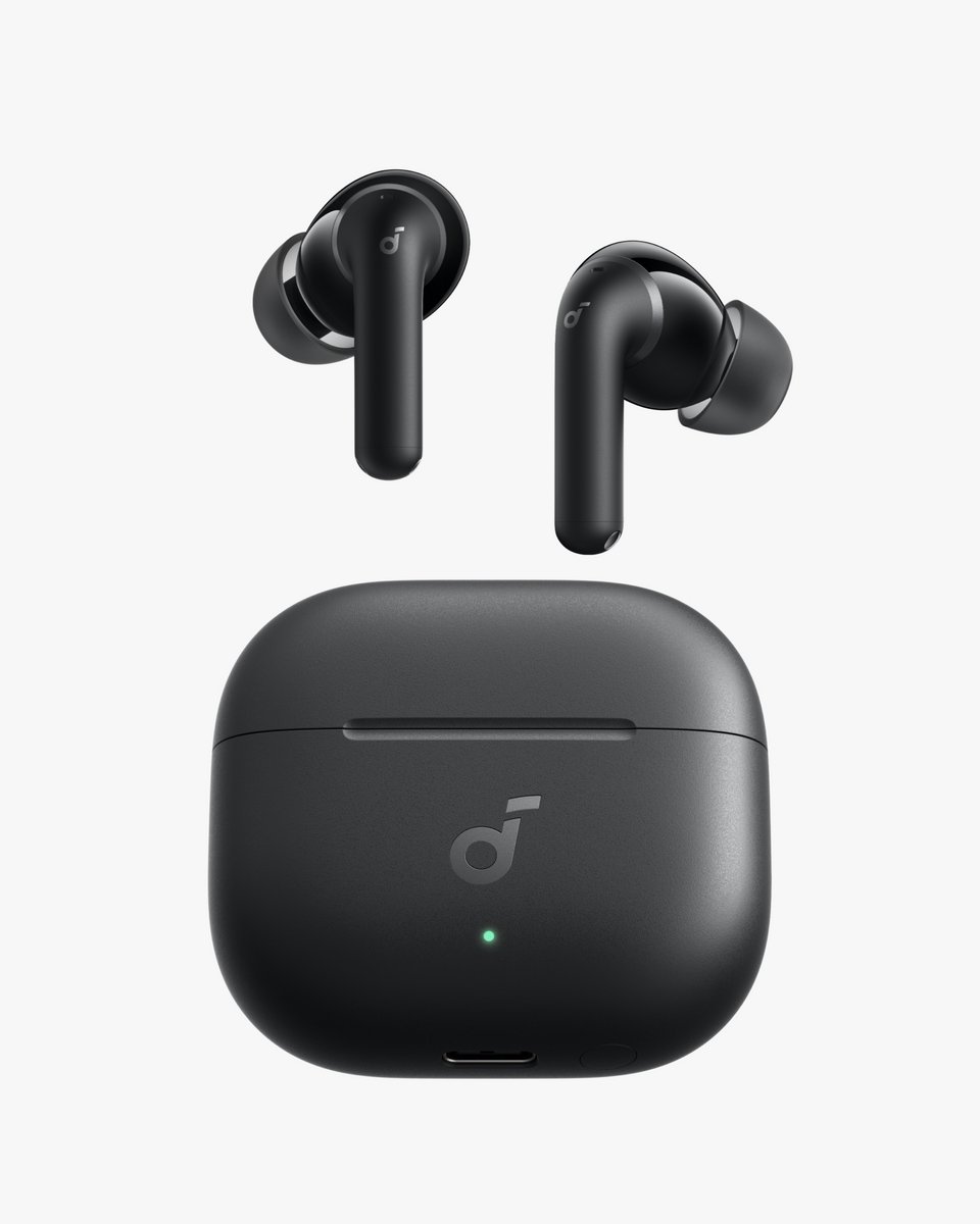 soundcore Anker P42i Draadloze Oordopjes, Adaptieve ANC Voor Dagelijks Geluid, Hi-Res Audio Met LDAC, Natuurlijke Modus Voor Concerten & Live Events, 56Uur Speeltijd, Al-Oproepen Met 6 Microfoons, Draadloos Opladen, IP55