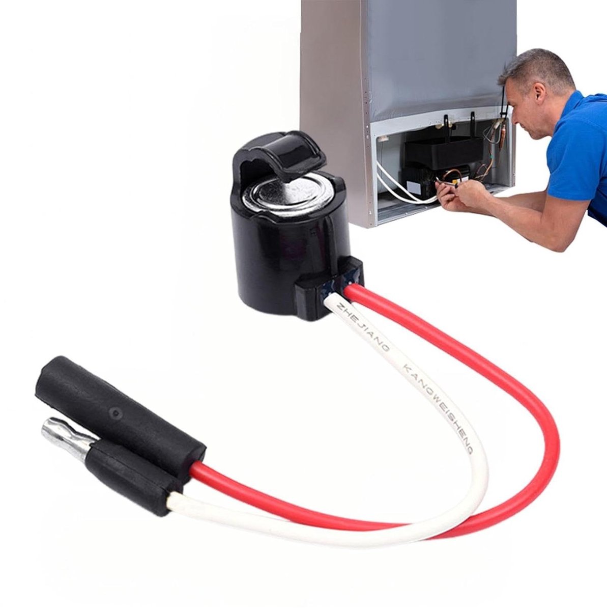 Koelkast Ontdooithermostaat - Koelkast Sensor Reparatie - Apparaat Repareren - Energiebesparend Ontwerp - 13 cm - Niet gespecificeerd