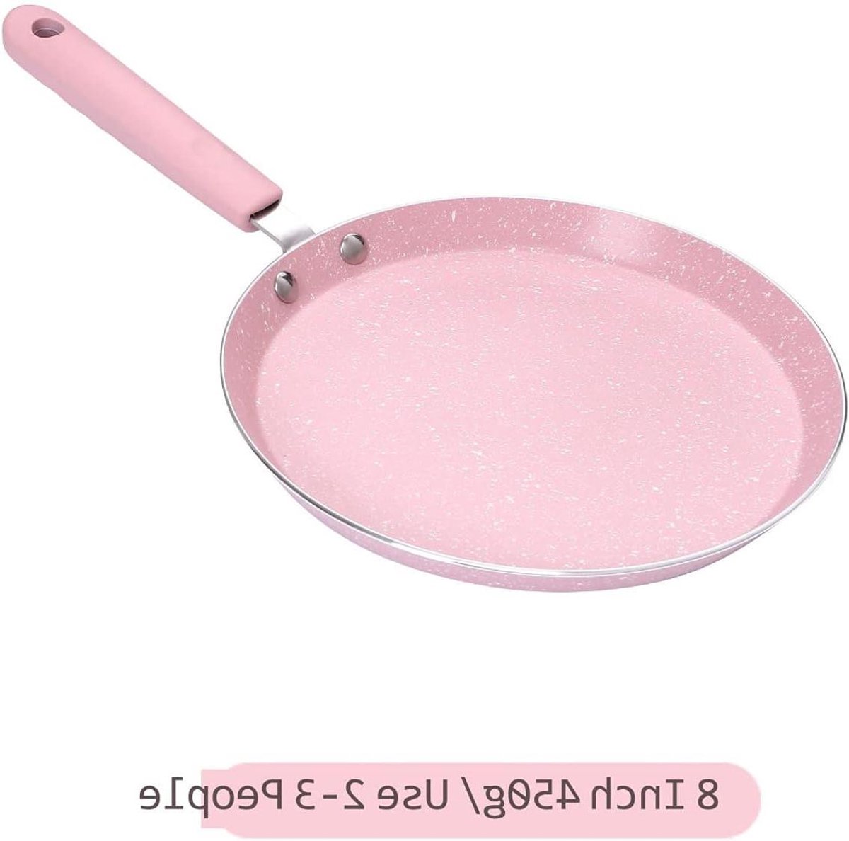 Pan Koekenpan - Omelet Pan - Ontbijt Maken - Non-stick Coating - 8 inch - Roze