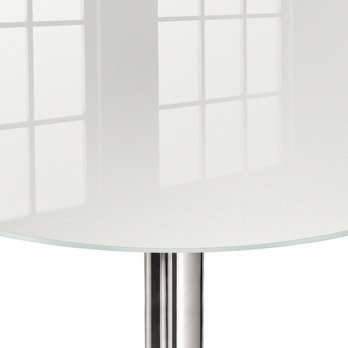 ArtPrintCave Lichtgrijs Glazen Tafelblad fi70 cm - Tafelblad Rond - Grijs Glazen Eettafel - Achtergronden en patronen Terrastafel