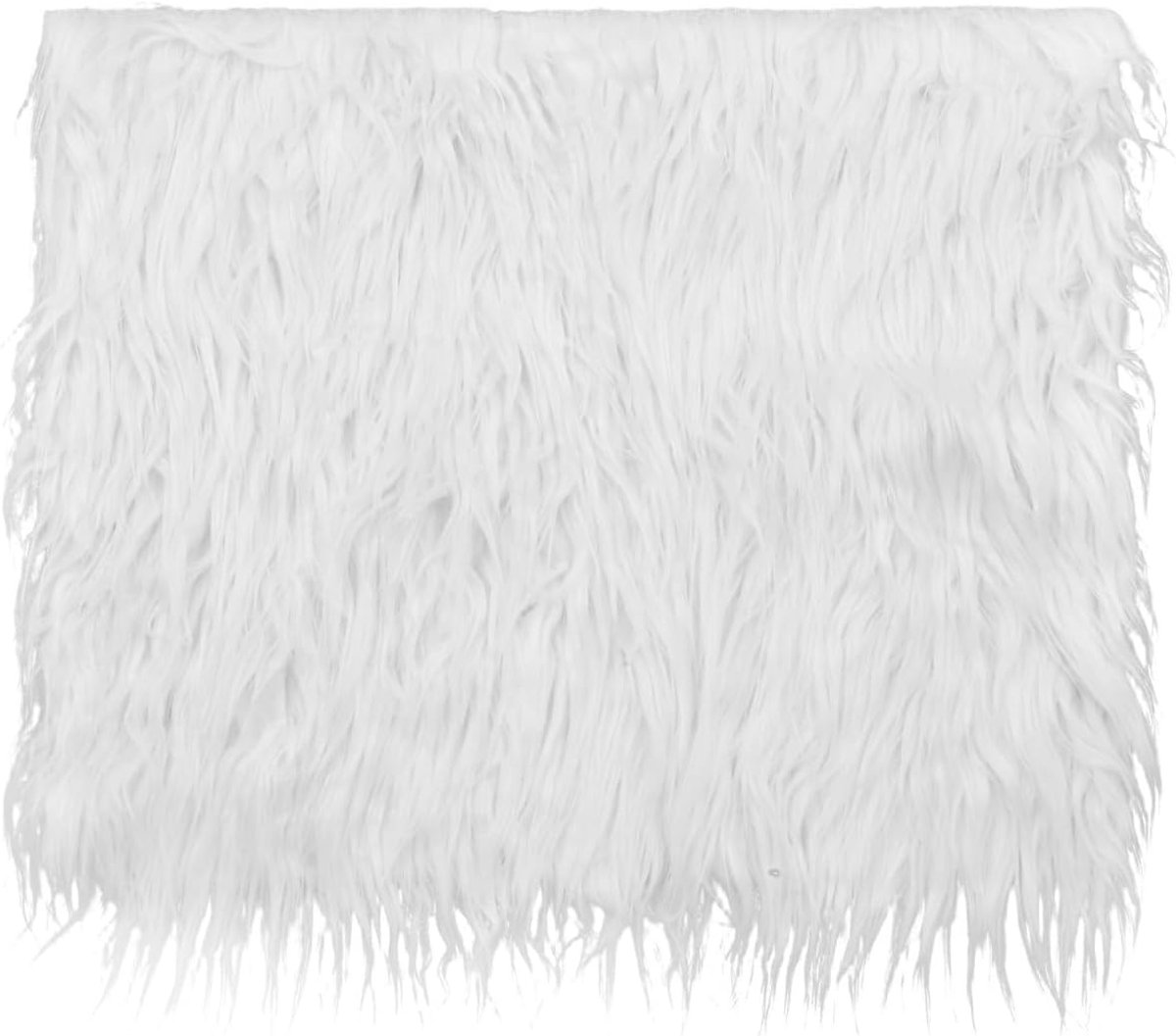 SnelShoppen - Newborn Fotoblanket Zacht Faux Bont Babyshoot Prop 61 x 50 cm Makkelijk Onderhoudsniveau Fotomat voor Babyfotografie Accessoires