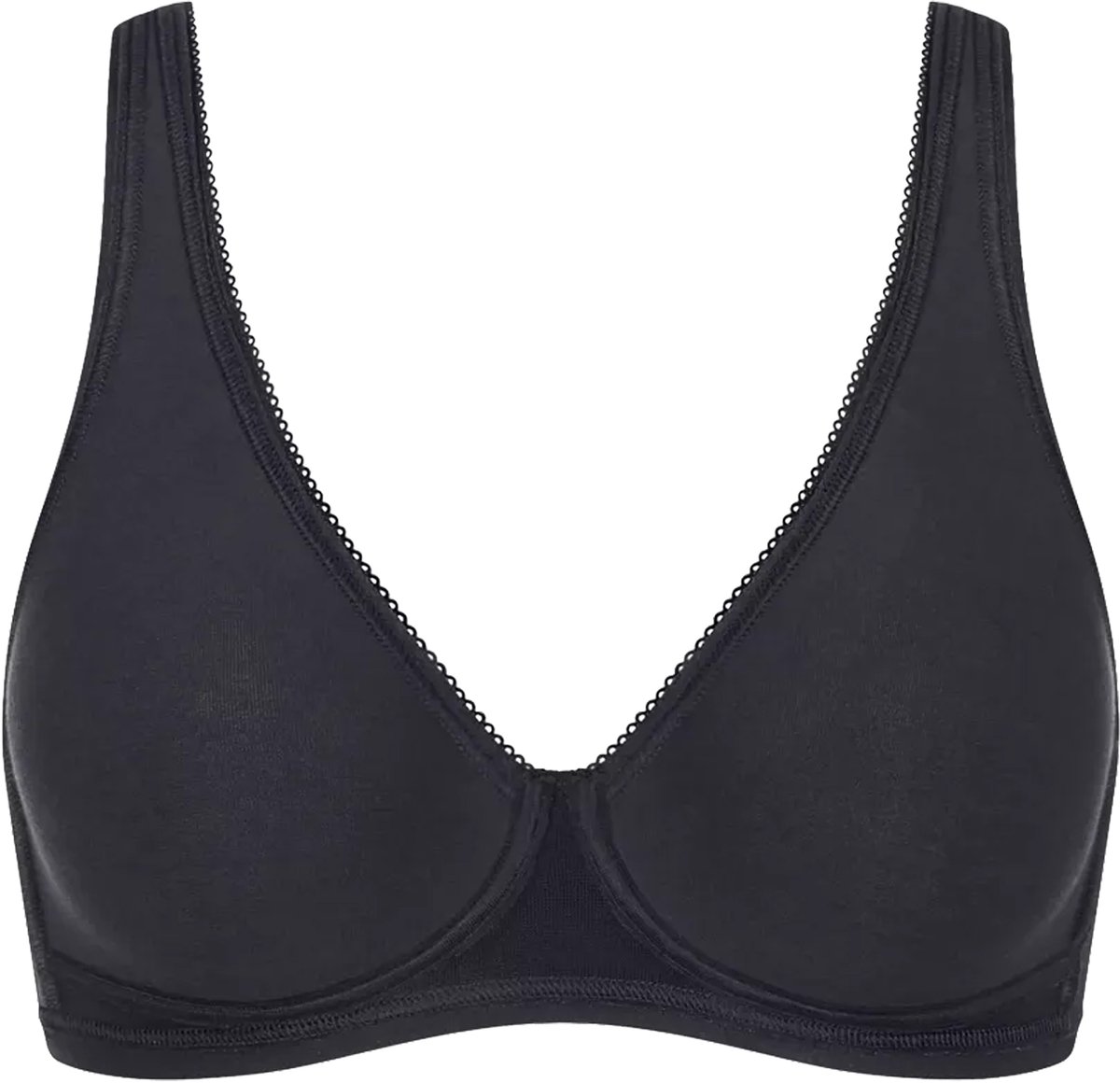 Sloggi Basic+ Soft Bra Dames Beha - ZWART