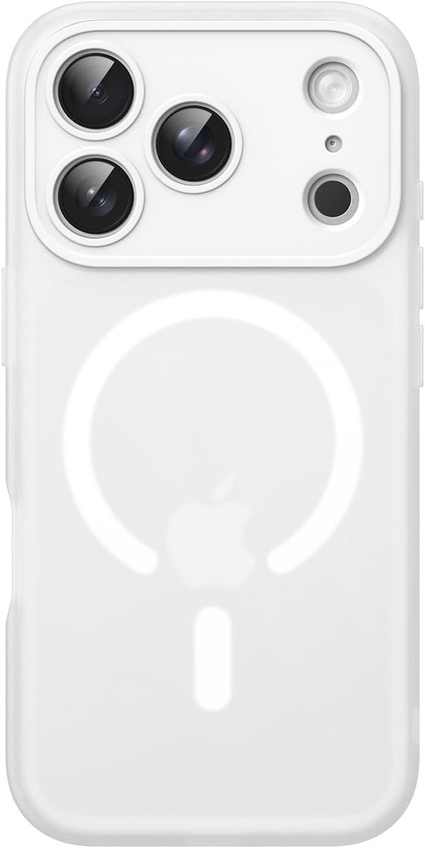 Translucente Matte Hoes voor iPhone 17 Pro, Geschikt voor MagSafe, Zacht TPU, Anti-geel, Vingerafdrukbestendig, Schokbestendig en Duurzaam