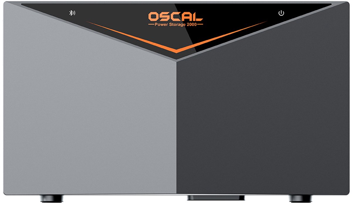 OSCAL Power Storage 2000 Draagbaar Energiestation - 2016Wh LiFePO4 Uitbreidbare Zonnegenerator