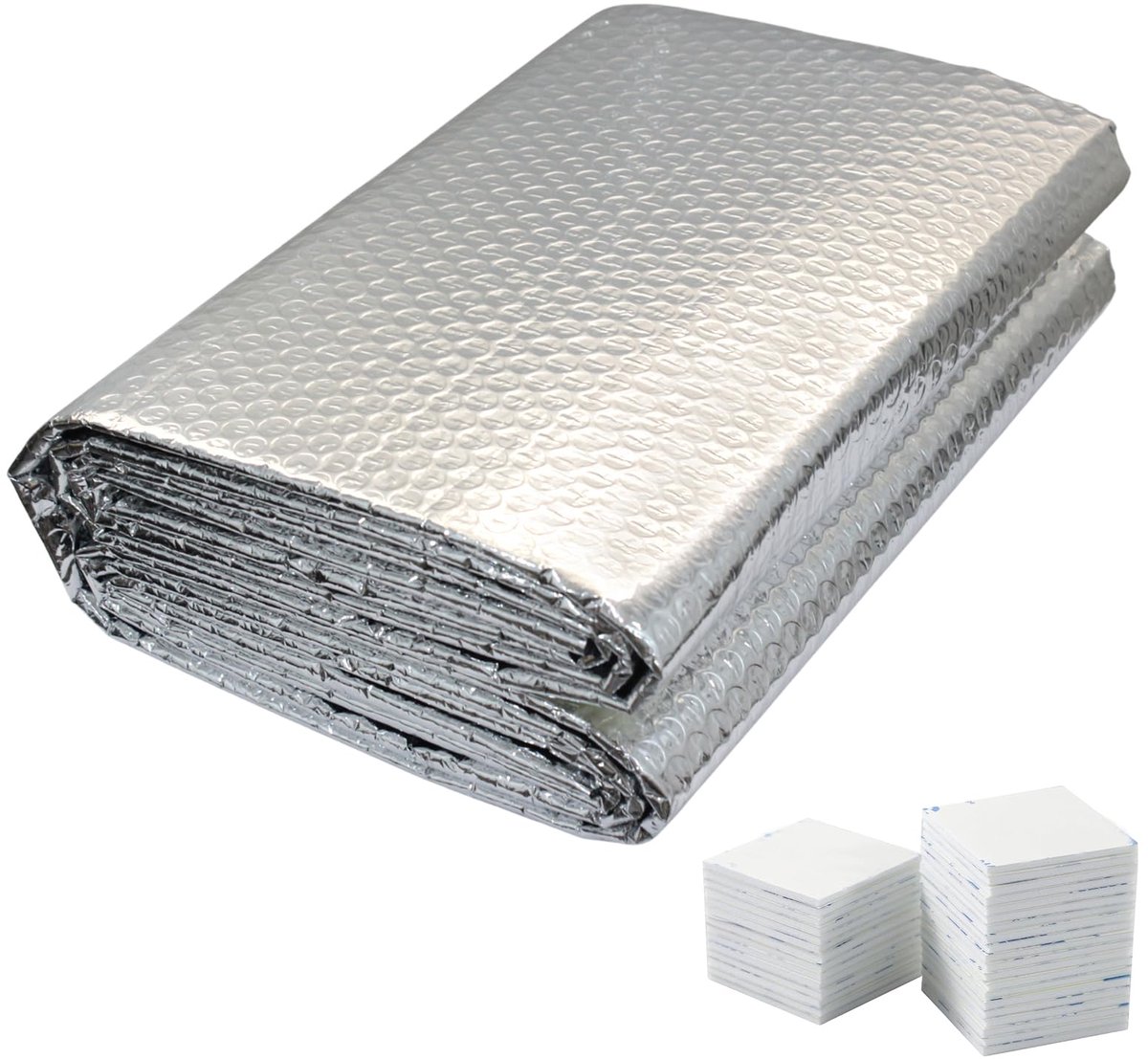 SnelShoppen - BeGrit Folie Isolatieblad 3 m x 60 cm Thermische Barrière Radiator Reflector Panelen 3 mm Reflecterende Bubble Folie voor Warmtebehoud i