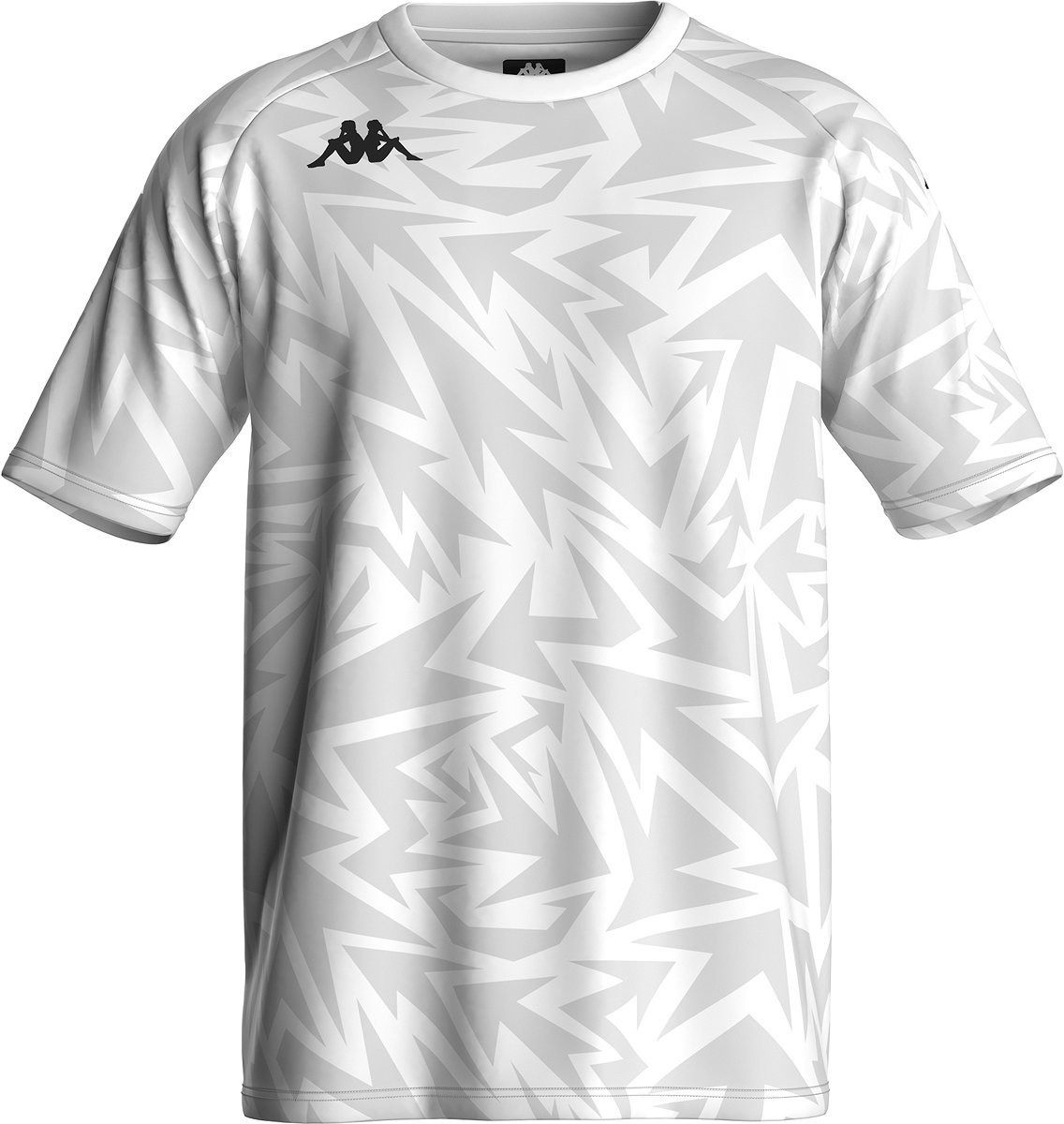 Kappa Favero Shirt Korte Mouw Heren - Wit | Maat: L