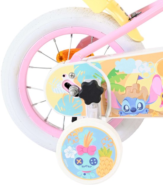 Koala Kinderfiets - Meisjes - 12 inch - Roze van koala — afbeelding 4