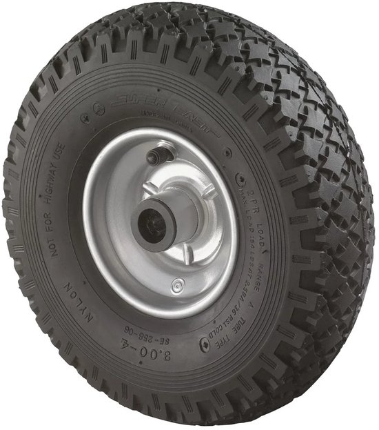 Reservewiel met stalen velg voor kruiwagen van Hantex — afbeelding 2