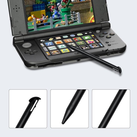 Styluspennen 8-delige vervangende touchscreen-pennen voor Nintendo — afbeelding 3