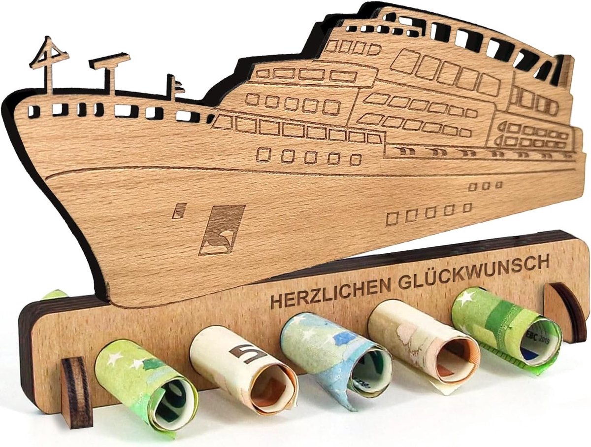 verjaardagsgeldcadeau, geldcadeau voor cruise, cadeau voor reizen