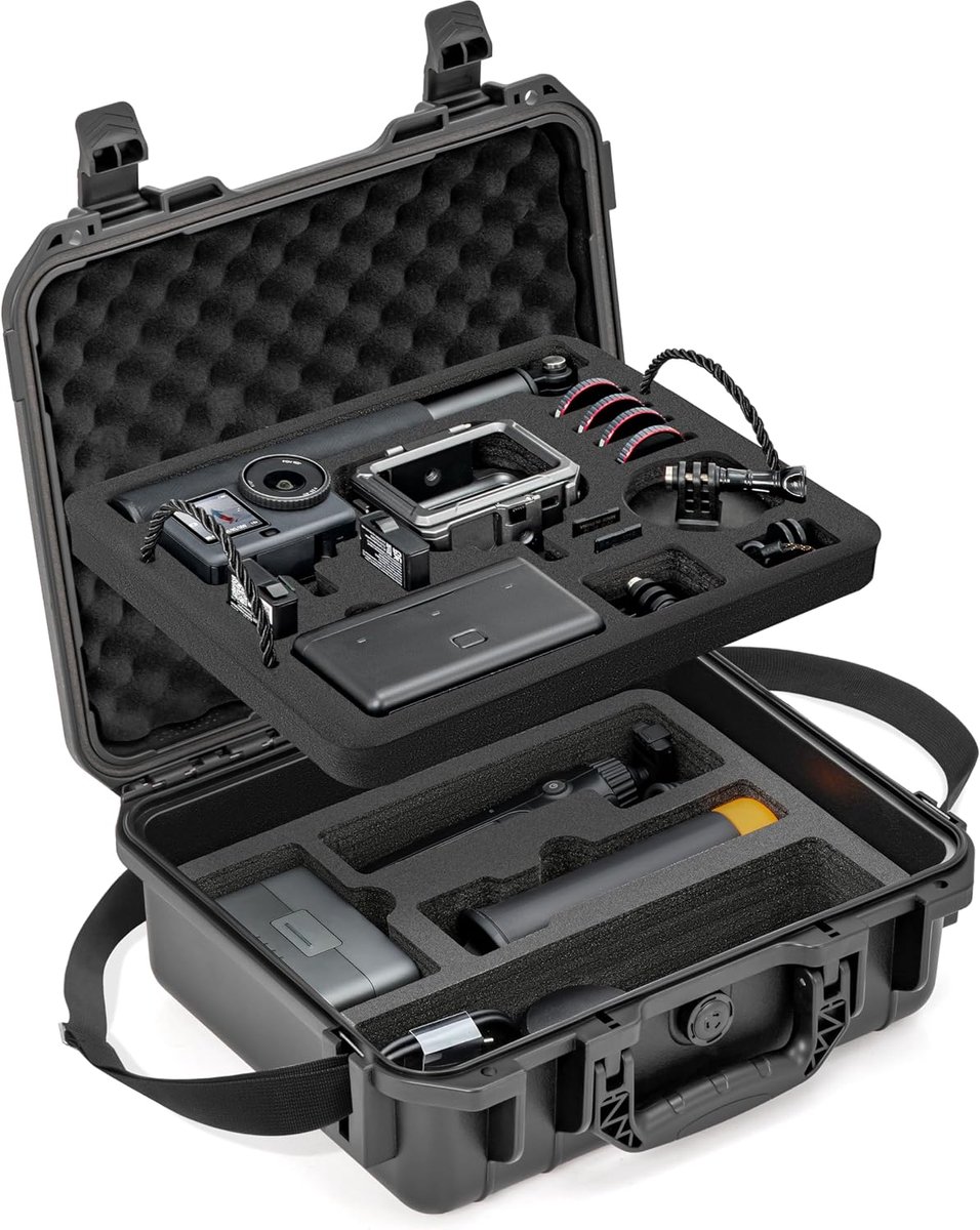 Photo Osmo Action 6 Koffer, waterdichte hardcase dubbellaagse tas