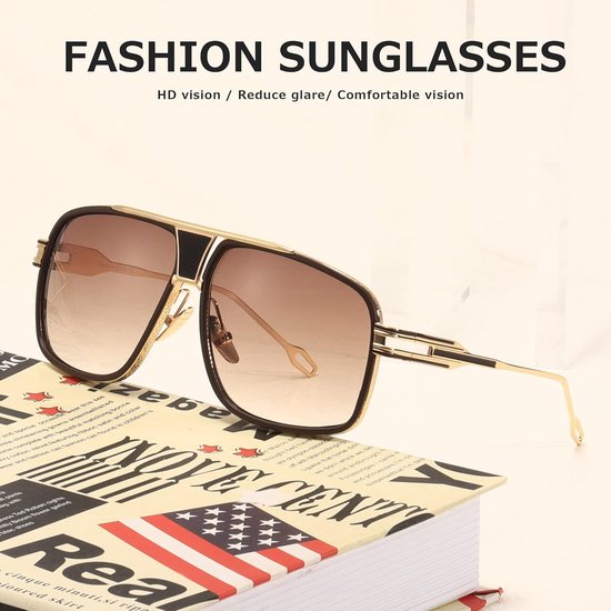 Zonnebril Voor Mannen Retor Goggle Metalen Frame Klassieke Eyewear AE0336 — afbeelding 2