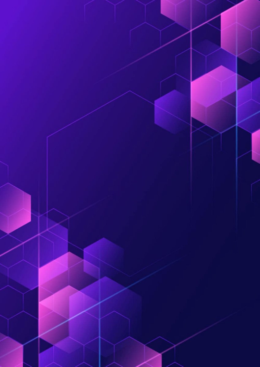 hexagonal (Journal): Gradient purple hexagonal cover (120 pages