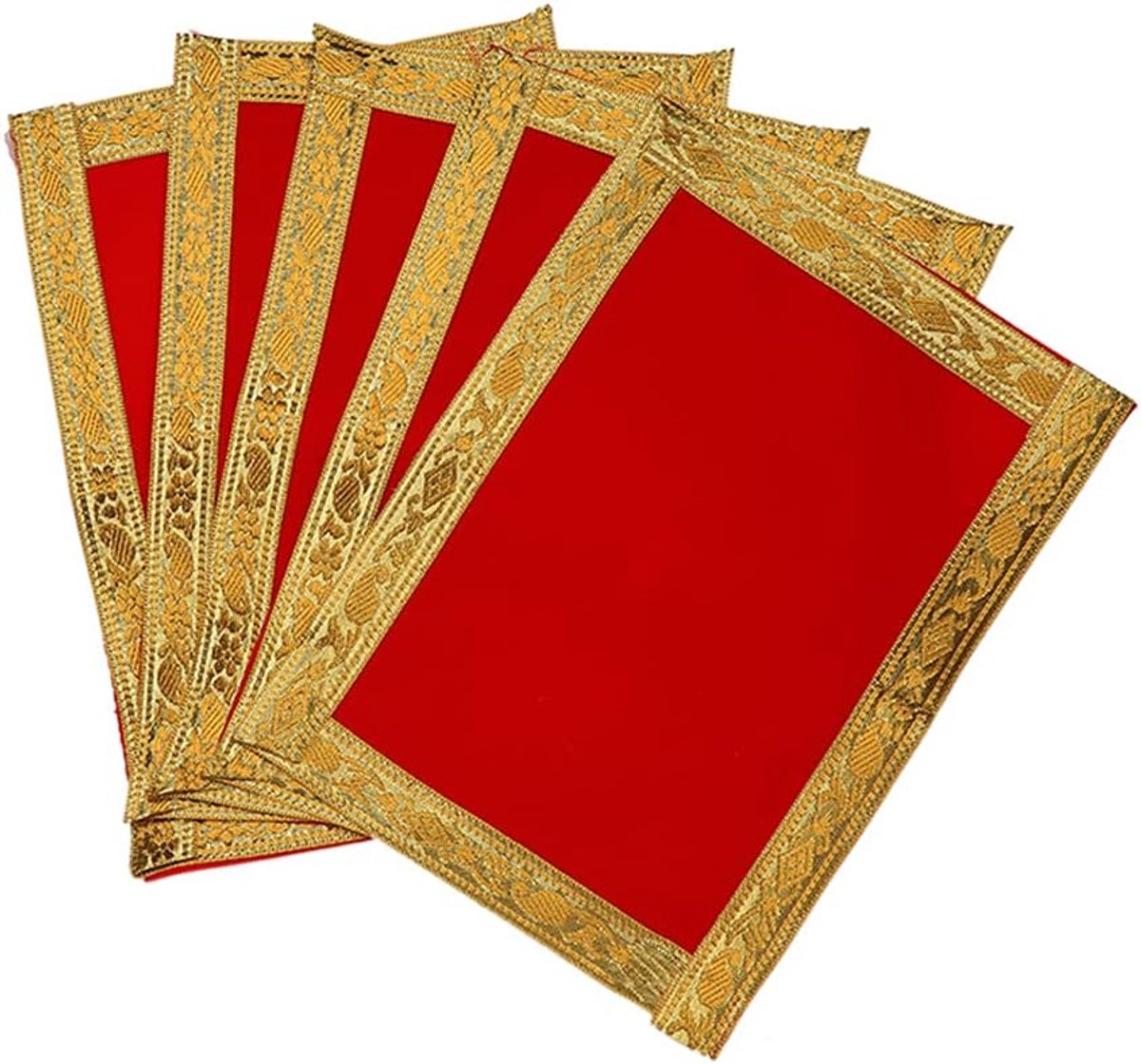 Set van 5 Mat Aasan