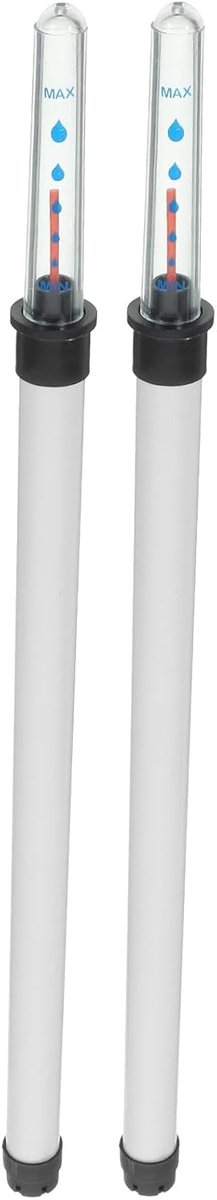 Waterpeilindicator 30 cm 2 waterniveau-indicatoren