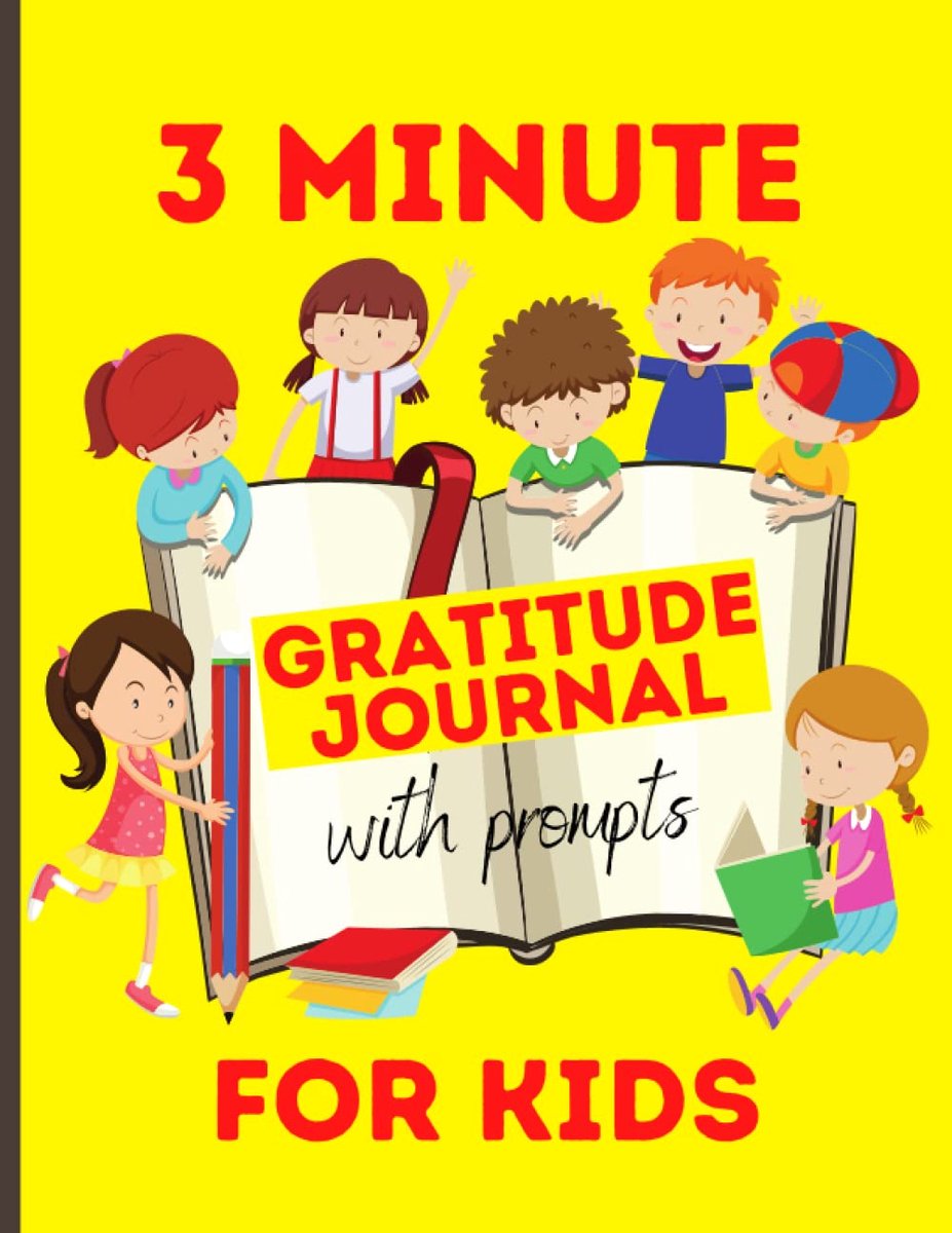 SnelShoppen - 3 Minuten Dankbaarheidsjournal voor Kinderen 8-12 Jaar: Positieve Dankbaarheid Cultiveren, Dagelijks Journal met Vragen voor Jongens en