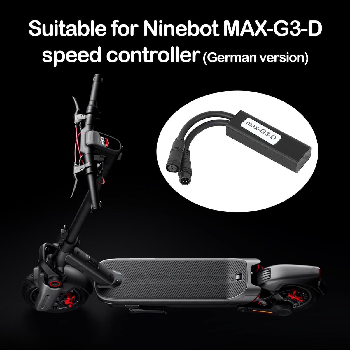 Tuning Chip Ontgrendel Kabel - Voor Segway Ninebot MAX G3-D - Upgrade Rij snelheid tot 40km/h - SnelShoppen