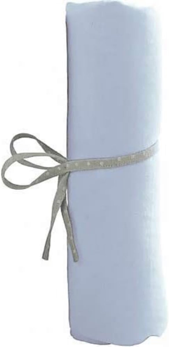 Bbc414706 hoeslaken, 70 cm x 140 cm, hemelsblauw, blauw, 1 stuk