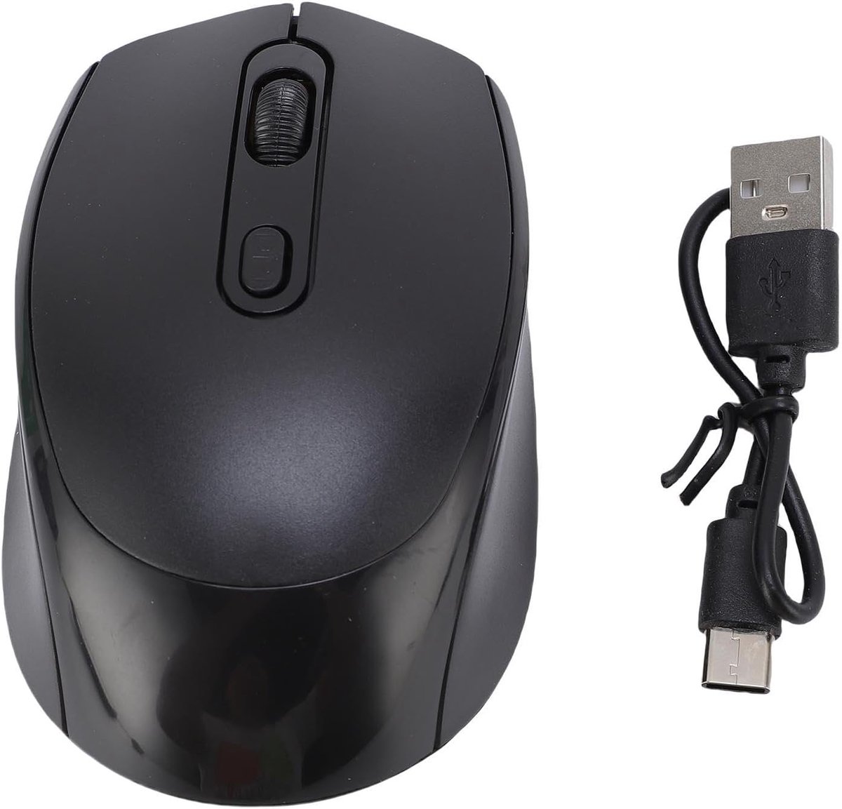 draadloze gamingmuis, 2,4 G bluetooth, geruisloze draadloze muis met