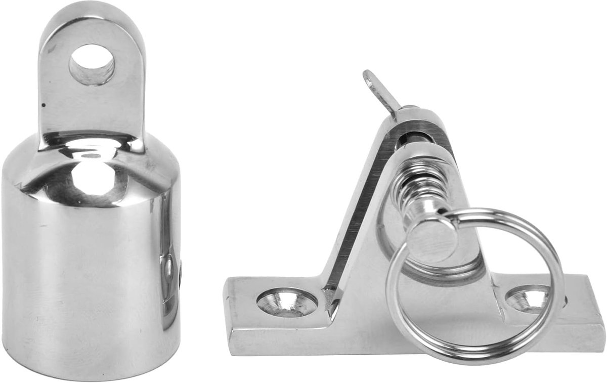 Hardware, Bimini Onderdelen, Bimini Montage Fittingen 316 Rvs Dek