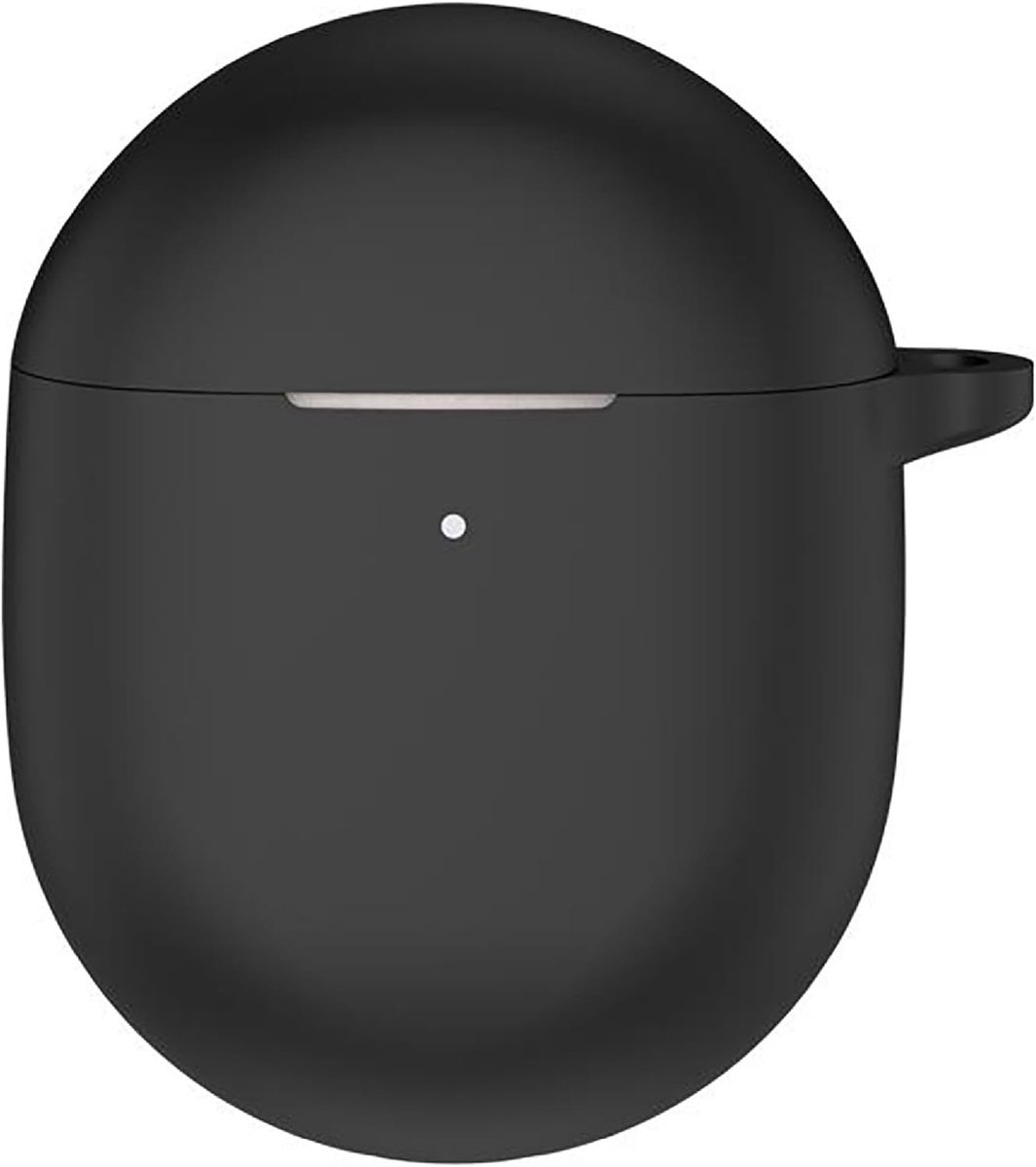 Cilicone Hoesje compatibel met Google Pixel Buds Pro 2, ultradunne zachte hoes, slim fit, valbestendig, niet gemakkelijk vuil - zwart
