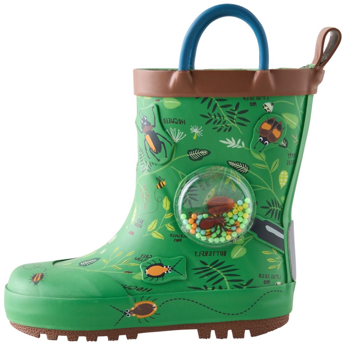 Next - Jongens - Instapregenlaarzen met handgreep - Groen