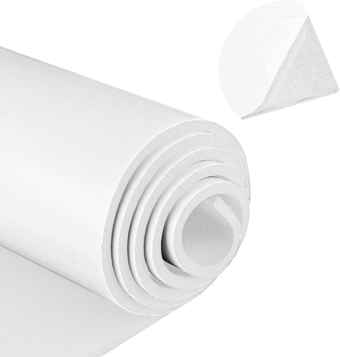 schuimrubber, zelfklevend, 300 mm x 3 mm x 2 m, voor deur- en