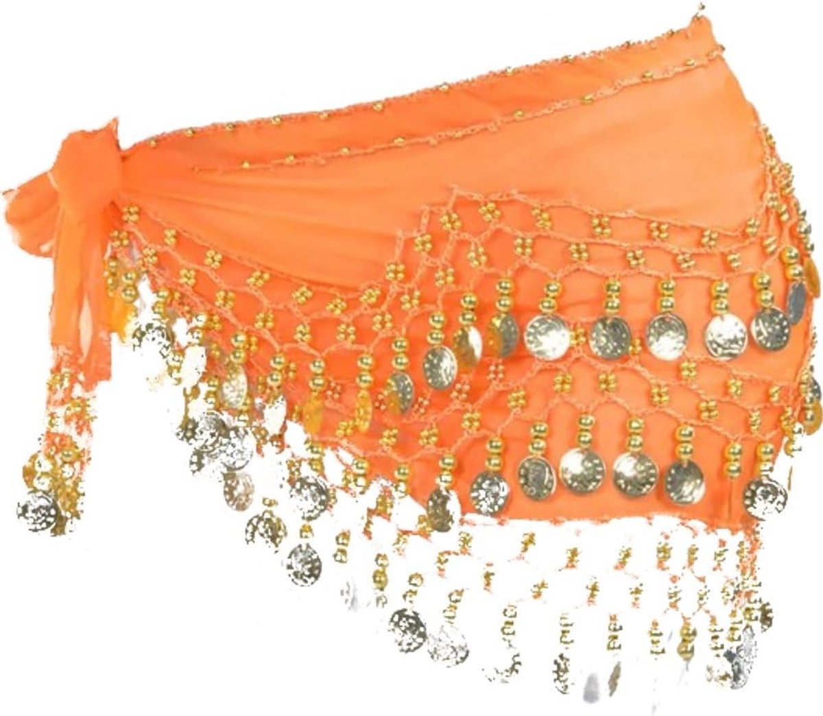 shawl - Heupshawl met muntjes - Buikdanssjaal - Stijlvolle sjaal met