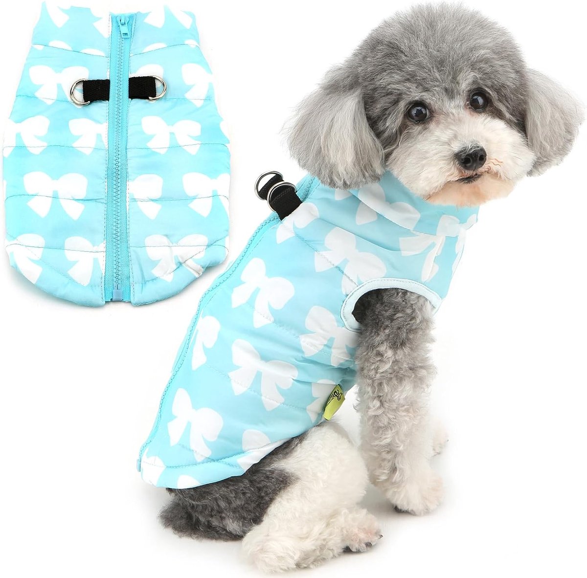 Winterjassen voor kleine honden, waterdicht, puppy, winterjas met