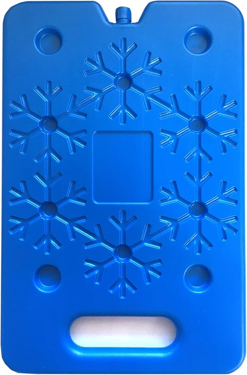 Koeltablet Slim 600 ml Ice Pack extra plat koud (1) | Extra plat en ruimtebesparend, herbruikbaar, ideaal voor koeltas en koelbox, willekeurige kleurkeuze