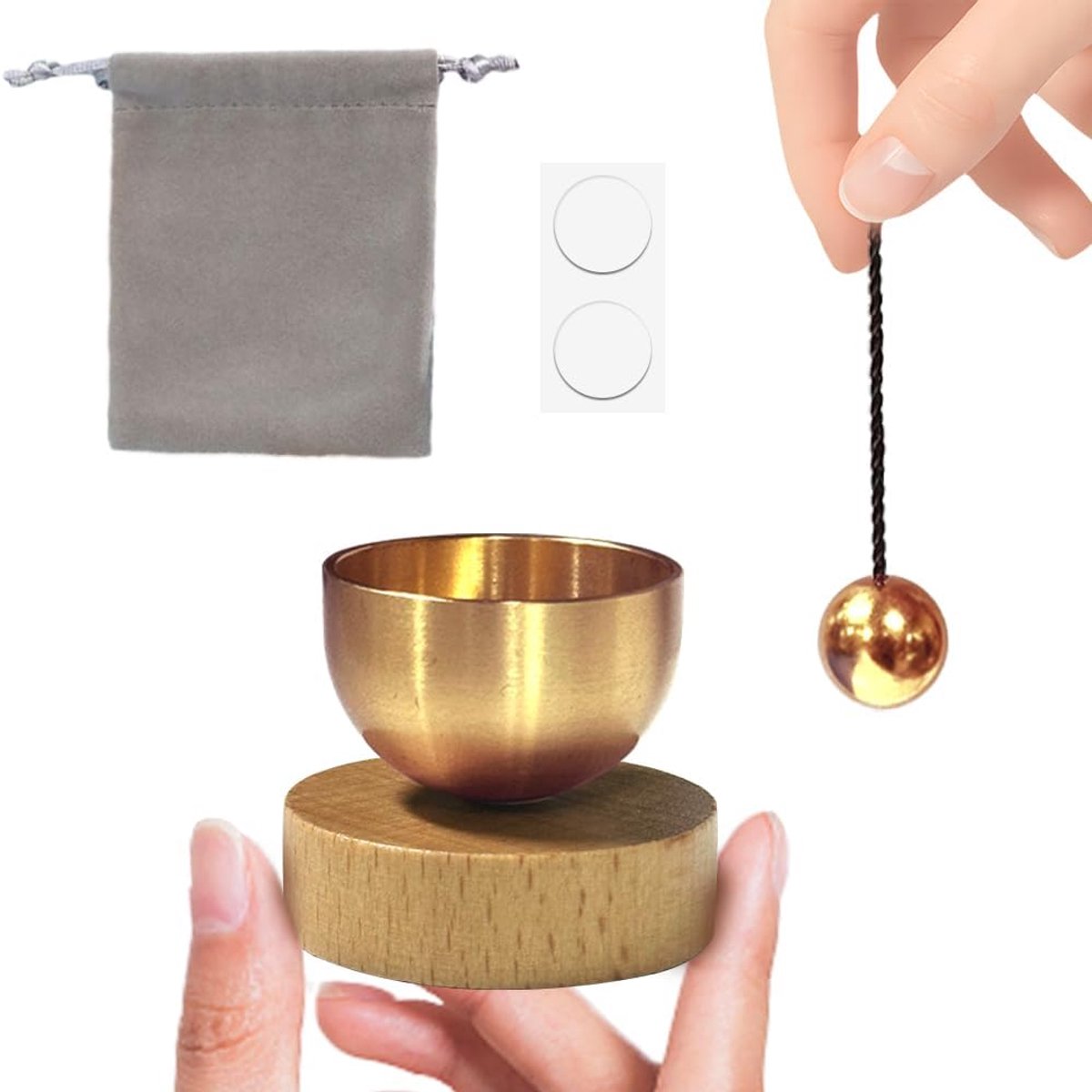 Klankschalen set,meditatie klankschaal,Tibetaanse meditatieset voor