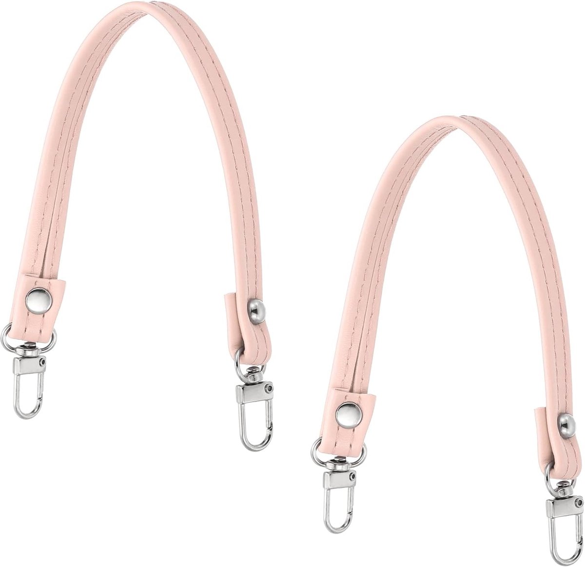 Lederen portemonnee handvat riem, 2 stuks 25,5 cm vervanging