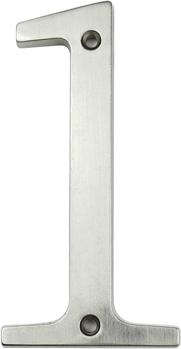 Huisnummerbord 4 inch (10 cm) Moderne Deurnummers Bewegwijzering