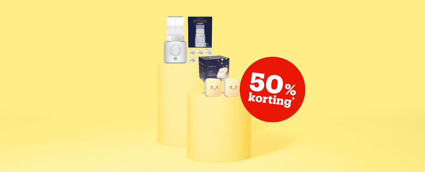 Nachtlampje 50% korting