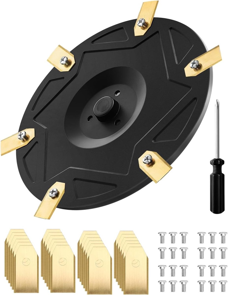 Upgrade Kit voor Robotmaaiers met 30 Mesjes en Schroeven, Geschikt voor Navimow H Series Modellen, Perfect voor Efficiënt Grasmaaien en Onderhoud