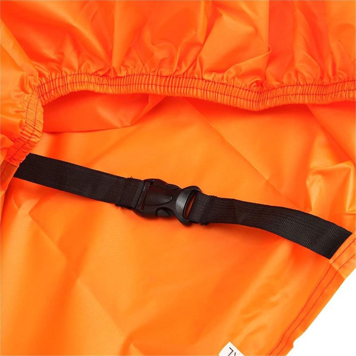 Waterdichte Motorhoes - Motorfiets Cover Beschermhoes - Motor Beschermen - Verstelbare Gespriemen - XXXL-295 x 110 x 140 cm - Zwart/Oranje