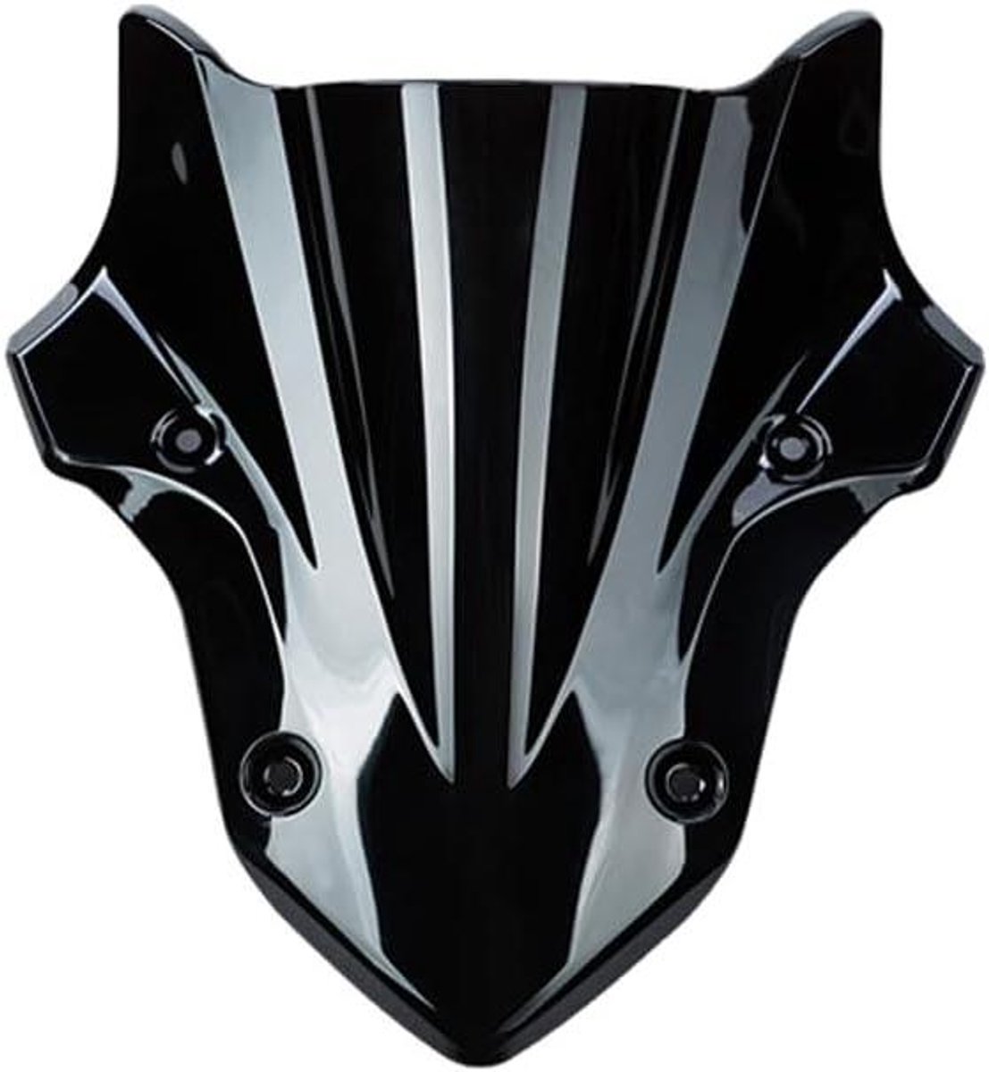 Motor Windscherm - Motorruit Deflector - Comfortabel Rijden - Betere Windbescherming - Niet gespecificeerd - Zwart